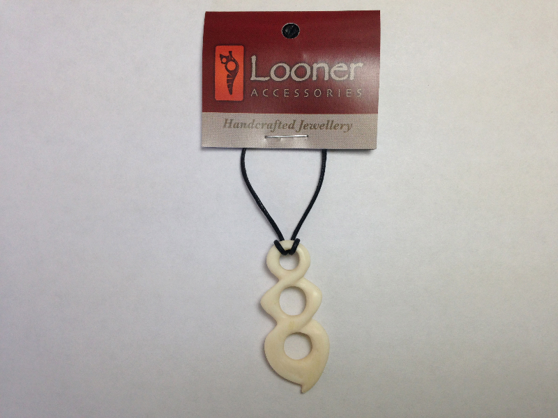 Looner Tripple Twist Bone Necklace